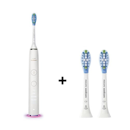 Philips Sonicare C3 DiamondClean HX9903/01 Toothbrush With Replacement