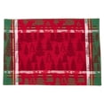 thumbnail image 2 of Saro Lifestyle Christmas Tree Plaid Placemat (Set of 4), 2 of 4