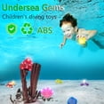 thumbnail image 3 of Kids Diving Gems Toy Swimming Pool Underwater Play Toys Random Color (8pcs), 3 of 8