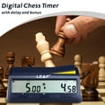 thumbnail image 4 of Chess clock,Alarm Function Count Down With Bonus Down With Chess Count Function Professional Delay And Bonus Delay And Alarm Clock Chess, 4 of 7