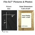 thumbnail image 7 of Icona Bay 5x7 Gold Picture Frames, 3 PK, Regency Tabletop Frames, 7 of 7