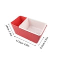 thumbnail image 1 of Lazy Double-Layer Fruit Basket Household Plastic Candy Box Creative Kitchen Living Room Eating Melon Seed, 1 of 7