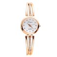 thumbnail image 1 of Montre-bracelet à quartz analogique élégante pour femme, luxueuse, ronde, avec strass, 1 of 1