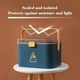 thumbnail image 5 of Small Home Medicine Storage Box, Folding 2 Tier First Aid Box, Portable Medicine Container Box for Home, 5 of 5
