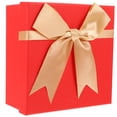 thumbnail image 1 of YSNOOWE Caja Para Regalos De Papel Roja Para Y Fiestas Con Decorativo Y Resistente, 1 of 5