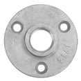 thumbnail image 4 of 10 Piezas De Aleación De Hierro Fundido, 3 Bridas De Piso, Brida De Base De Tubo, Orificios De Brida Roscada De Aluminio, Brida De 65 Mm Dn15, Base De Tubo, Brida De Piso De Rosca, 4 of 7
