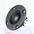 thumbnail image 4 of 2Pcs 6Ω 30W Black Silk Film Soft Dome Tweeter Speaker Unit, 4 of 6