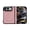 Pink, variant on Lunvic Phone Case for Apple iPhone Duo, Luxury PU Leather Magnetic Cover with Built-in Screen Protector, Full Hinge Coverage, Slim Anti-Drop Hard Shell, Brown
