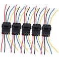 thumbnail image 1 of Filfeel Connecteur de Fil Automobile, 5 Pcs Connecteur Électrique de Voiture Étanche Anti-Inflammable Résilient Antioxydant Connecteur de Fil Automobile, Connexions de Fils, 1 of 8