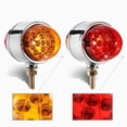 thumbnail image 4 of Riwesomey Luces de sandía de doble cara ámbar/rojo, furgoneta para remolques de camiones, luces de posición lateral, 2 piezas, 2 uds. Bombillas para automóviles, 4 of 6