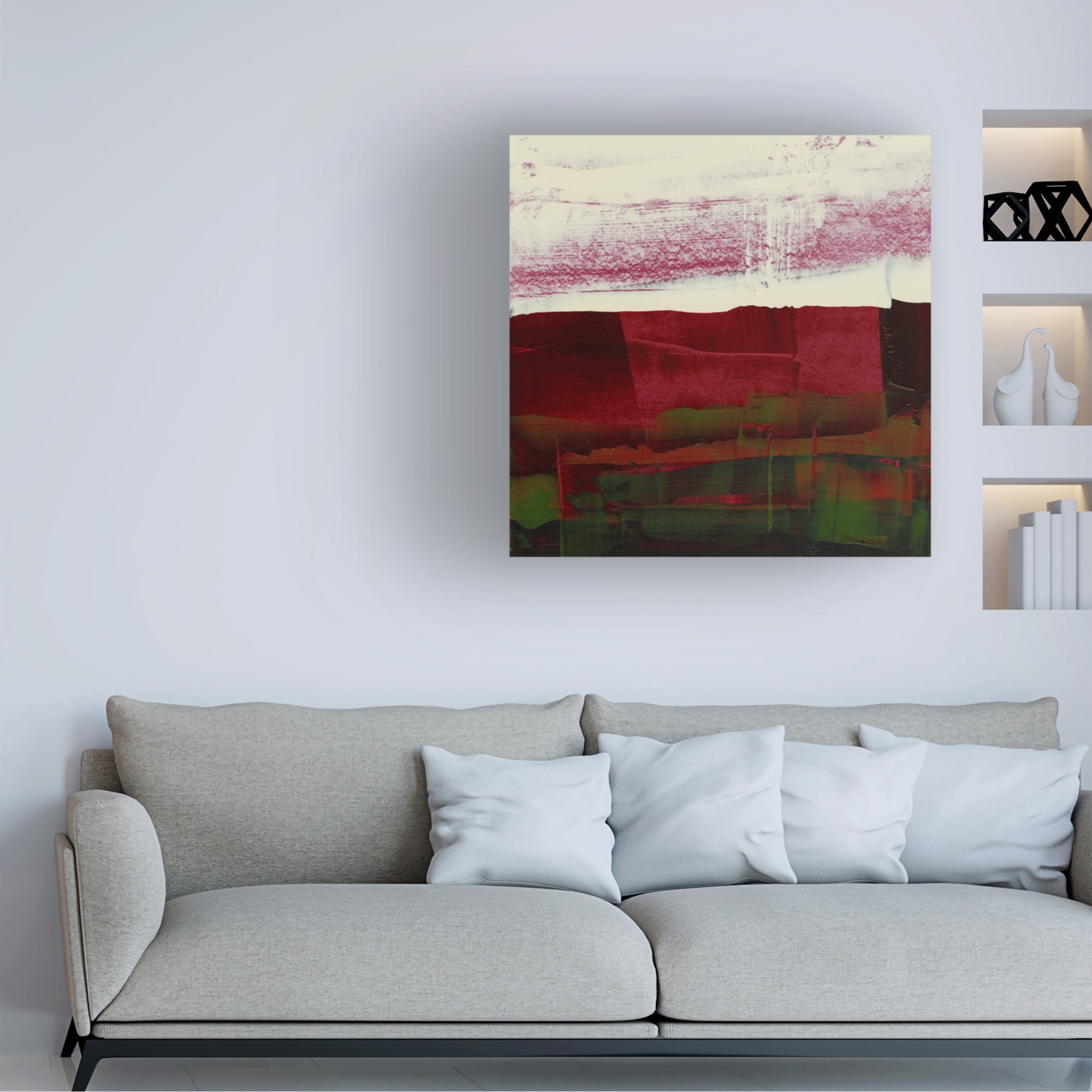 Trademark Fine Art Sharon Gordon  Abstract Veil I Canvas Wall Art