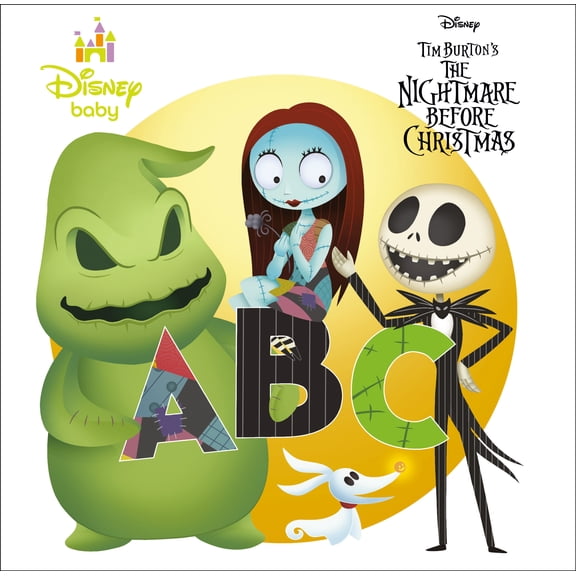 Disney Baby: Tim Burton's the Nightmare Before Christmas ABC (Board Book)