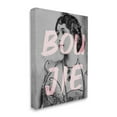 thumbnail image 3 of Stupell Industries Boujie Vintage Woman Portrait Trendy Pink Text Graphic Art Gallery Wrapped Canvas Print Wall Art, Design by Daphne Polselli, 3 of 5