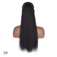 thumbnail image 2 of EDHITNR Liquidation Extensions de Cheveux Épais à Clip Mode Queue de Cheval à Enrouler Noir et Offres du Vendredi 90 % de Rabais, 2 of 3