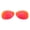 Fire Red Mirror Coated - Polarized, variant on Walleva Fire Red Polarized Replacement Lenses for Ray-Ban RB3362 Cockpit 59mm Sunglasses