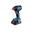 thumbnail image 3 of Restored Premium Bosch GXL18V-260B26-RT 18V Brushless Lithium-Ion 1/2 in. Cordless Hammer Drill Driver and Bit/Socket Impact Driver/Wrench Combo Kit with 2 Batteries (8 Ah/4 Ah) (Refurbished), 3 of 14