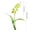 6PC-Green, variant on Artificial Canterbury Bells Flower Branch - Artificial Wind Chimes Flower Branch for Wedding Living Room Table Decor