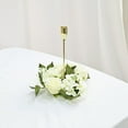 thumbnail image 2 of Artificial Flowers - Household Imitation Clearance! FNGZ Artificial Flower 1Pc A, Simulation Rose Wreath 20Cm Candlestick Wreath Christmas Decoration Window Prop Table Wedding Decoration Flowers, 2 of 6