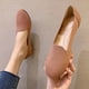 thumbnail image 3 of Mocasines Zapatos sin cordones Wdftyju para mujer Tejido cómodo Rosa (42), 3 of 7