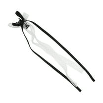 Unique Bargains 1 Pc Bow Ribbon Polkadot Hair Clips Hairdo Clip for Home Black