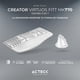 thumbnail image 3 of Kit Teclado y Mouse ACTECK VIRTUOS FITT MK770 Inalambrico USB-C Blanco AC-936255, 3 of 6