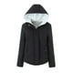thumbnail image 1 of Puntoco Chaqueta De Pan De Felpa Engrosada De Color Sólido para Mujer Chaqueta De Algodón con Botones Y Cremallera De Manga Larga con Capucha Chaqueta De Algodón Puntoco Puntoco-1, 1 of 3