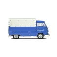 thumbnail image 5 of Volkswagen T1 Pickup Truck Blue with Canopy "Volkswagen Service" 1/18 Diecast Model Car by Solido, 5 of 10