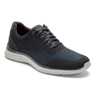 Rockport Zaden Plain Toe Oxford Lace Up Casual Navy Men Rockport Zaden Plain Toe Ox Men’s Blue Mesh Lace-Up Sneakers Round Toe 9.5M main image 1