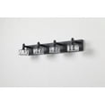 thumbnail image 5 of Hi-LIGHTS,Modern 4-Light Dimmable LED Vanity Light with Crystal Glass Shades,Bathroom Wall Sconce for Bathroom,Dressing Room(Matte Black）, 5 of 5