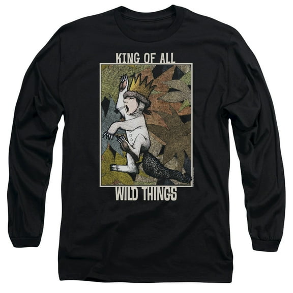 Where The Wild Things Are - King Of All Wild Things - Long Sleeve Shirt - Large
