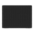 thumbnail image 5 of Home Square 30" Rectangular Rattan Bar Stool in Black - Set of 3, 5 of 7