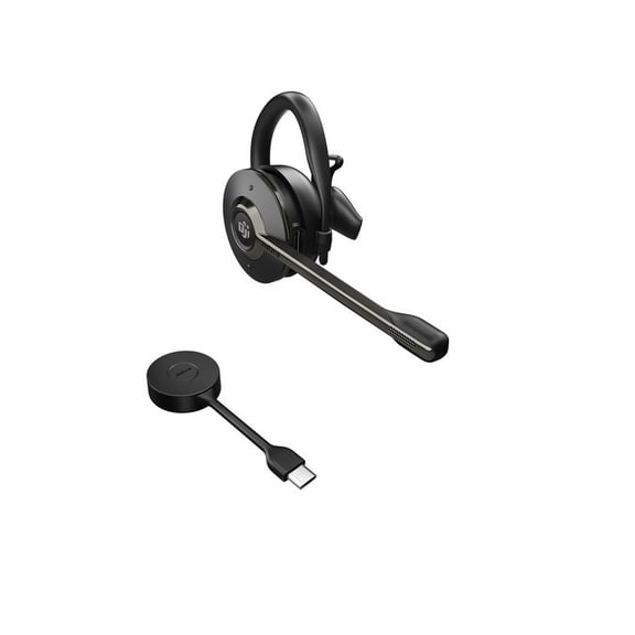 Open Box Jabra Engage 55 - USB-A UC Convertible Wireless Headset / Music Headphones