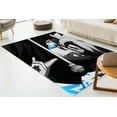 thumbnail image 2 of Japanese Anime Rugs, Thick Rug, Japanese Art Rug, Anime Rug, 3D Printeds Rug, Easy to Clean Rugs, Modern Rugs, Front Door Rugs, Black Rug, 3.9'x5.9' - 120x180 cm, 2 of 7