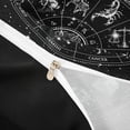 thumbnail image 4 of Homewish Twelve Constellations Duvet Cover Queen, Boho Astrology Horoscope Queen Bedding, Black Reversible 3pcs, 1 Duvet Cover and 2 Pillowcases, 4 of 6