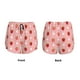 thumbnail image 3 of Balery Strawberries Pantalones cortos deportivos para mujer con forro y dos bolsillos, elásticos, para entrenamiento, gimnasio, yoga-Large, 3 of 7