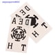 thumbnail image 3 of [enjoyWAC] Anime ONE PIECE Luffy Lasg Finger Tattoo Pegatinas Adulto Cos Ley Ace Inglés Letra D E A T H Brazo Flor Tatuajes Falsos Juguetes [Nuevo], 3 of 4