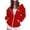 Q270 Red, variant on Mifsaly Womens Oversized Halloween Hoodie Spooky Graphic Zip Up Hooded Sweatshirt Casual Fall Long Sleeve Jacket for Party Everyday Novelty Blue,S