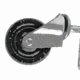thumbnail image 2 of 4 Inch Heavy Duty Rubber Mute Spring Loaded Gate Door Wheel Caster Spring Wheel Home Gate Door Roller (1 Pcs, Black), 2 of 4