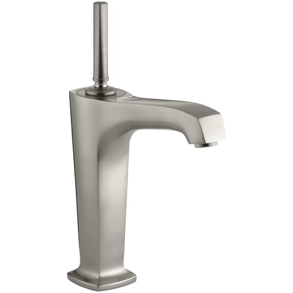 Kohler K-16231-4 Margaux Single Hole Bathroom Faucet - Nickel