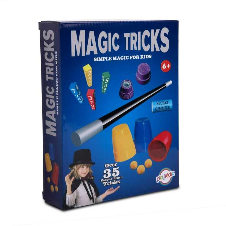 Playkidz Magic Trick for Kids Set 3 - Magic Set with Over 35