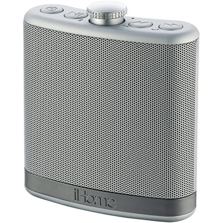 iHome IBT12SC Rechargeable Flask-Shaped Bluetooth Stereo Speaker with Custom Sound Case (Best Sounding Ipod Speakers)