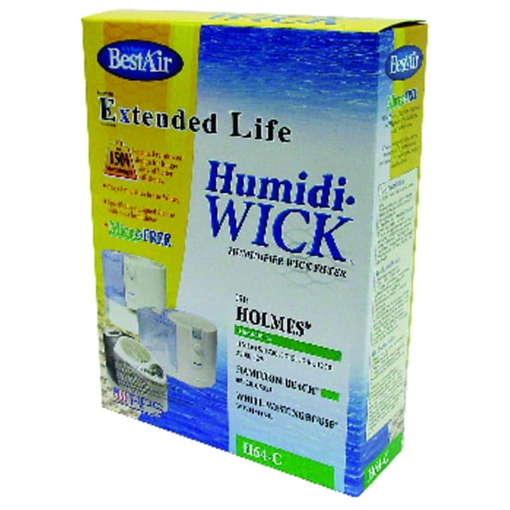 BestAir H64 Humidifier Filter Appliance Air Filters, 4 Pack