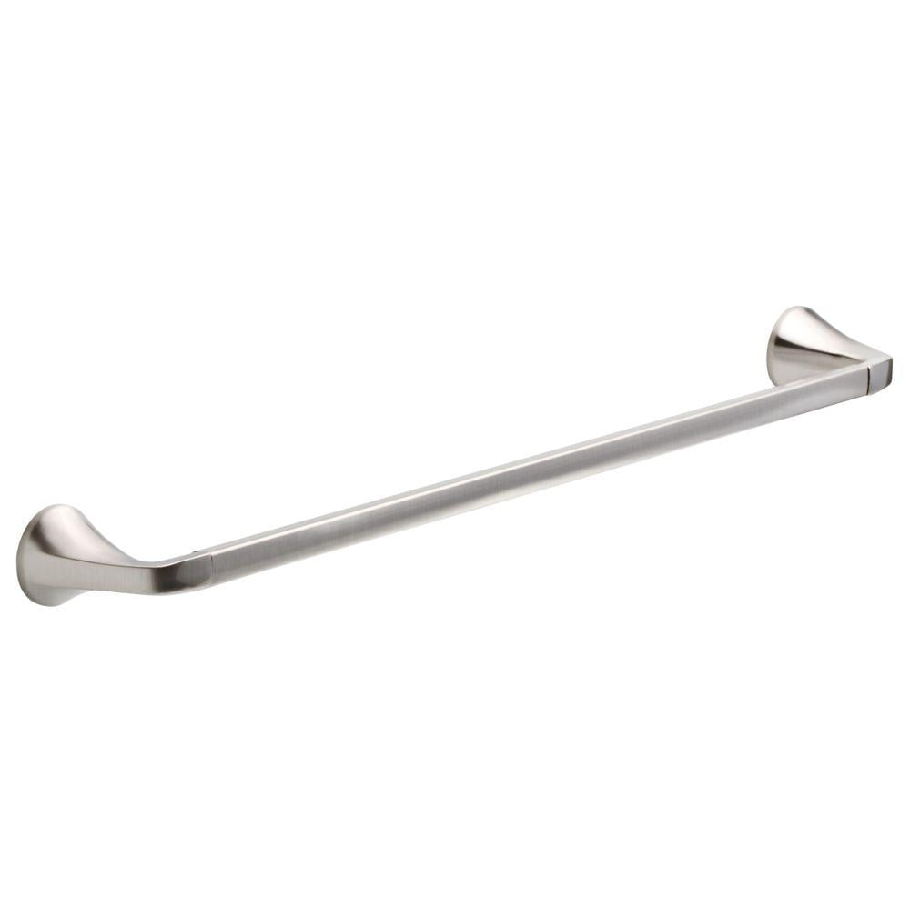 Delta Tolva 24 in. Towel Bar in SpotShield Brushed Nickel TOV24 BN Walmart