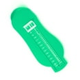 thumbnail image 2 of Foot Measurement Device | Kids Foot Length Measure Gauge Shoe Sizer Measuring for Infants Kids Men Women Adults,Green, 2 of 8
