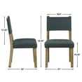 thumbnail image 2 of Steve Silver Aubrey Brown 5pc Round Dining Set, 2 of 13