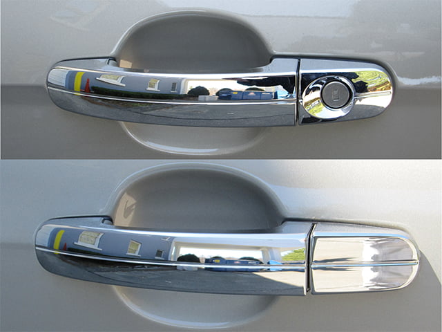 Sizver Chrome Door Handle Bowl For 2013-2017 Nissan Altima 