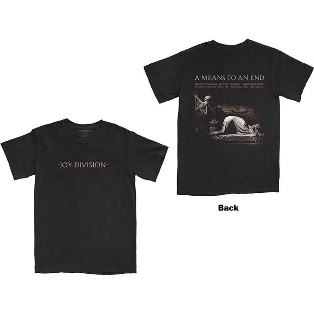 Joy Division Unisex T-Shirt A Means To An End (Back Print)
