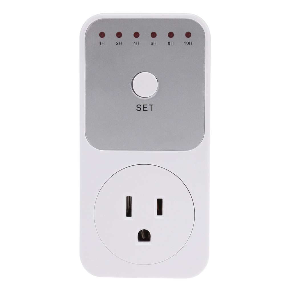 Overcharge protection timer power switch on off outlet 