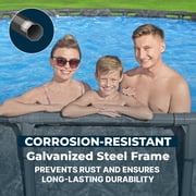 Bestway Above Ground Pool APX 365 Metal Frame - Sand Filter Pump and Ladder - 18 x 52 in