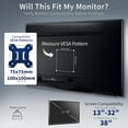 thumbnail image 4 of Extra Tall Single Monitor Desk Mount Stand with PoleFeatures Full Adjustability Tilt and Articulation Holds to Screens up to lbs with VESA Mounting STAN, 4 of 9